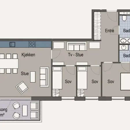 Apartment Exclusive In-out In Next To Fyri Hemsedal